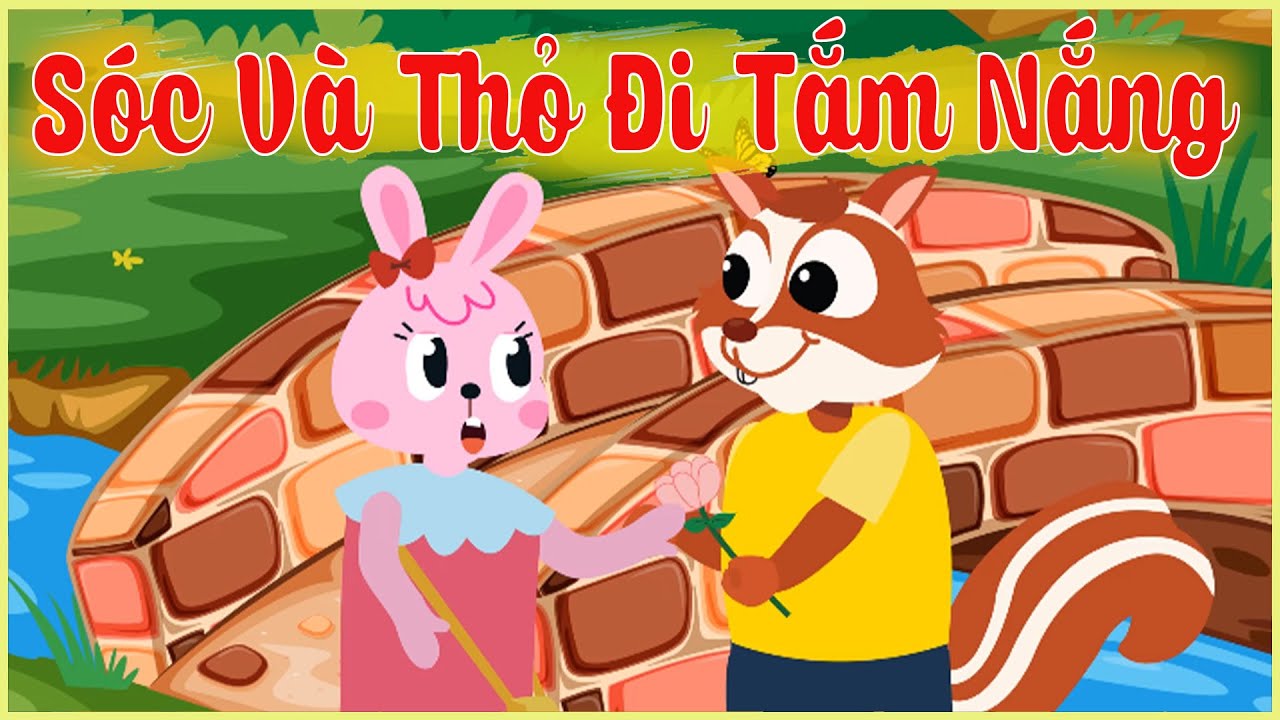 Truyện Sóc và Thỏ Đi Tắm Nắng Gallery 1