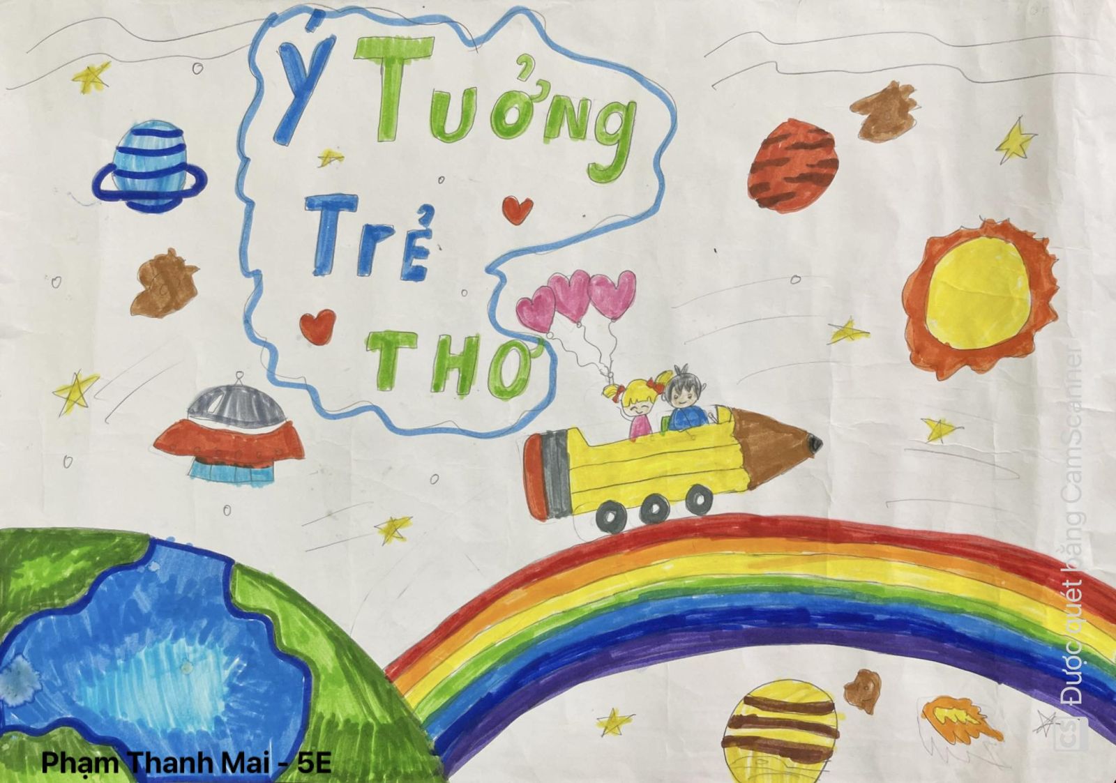 Cuộc Thi Vẽ Ý Tưởng Trẻ Thơ: Thỏa Sáng Tạo, Nhận Quà Khủng!