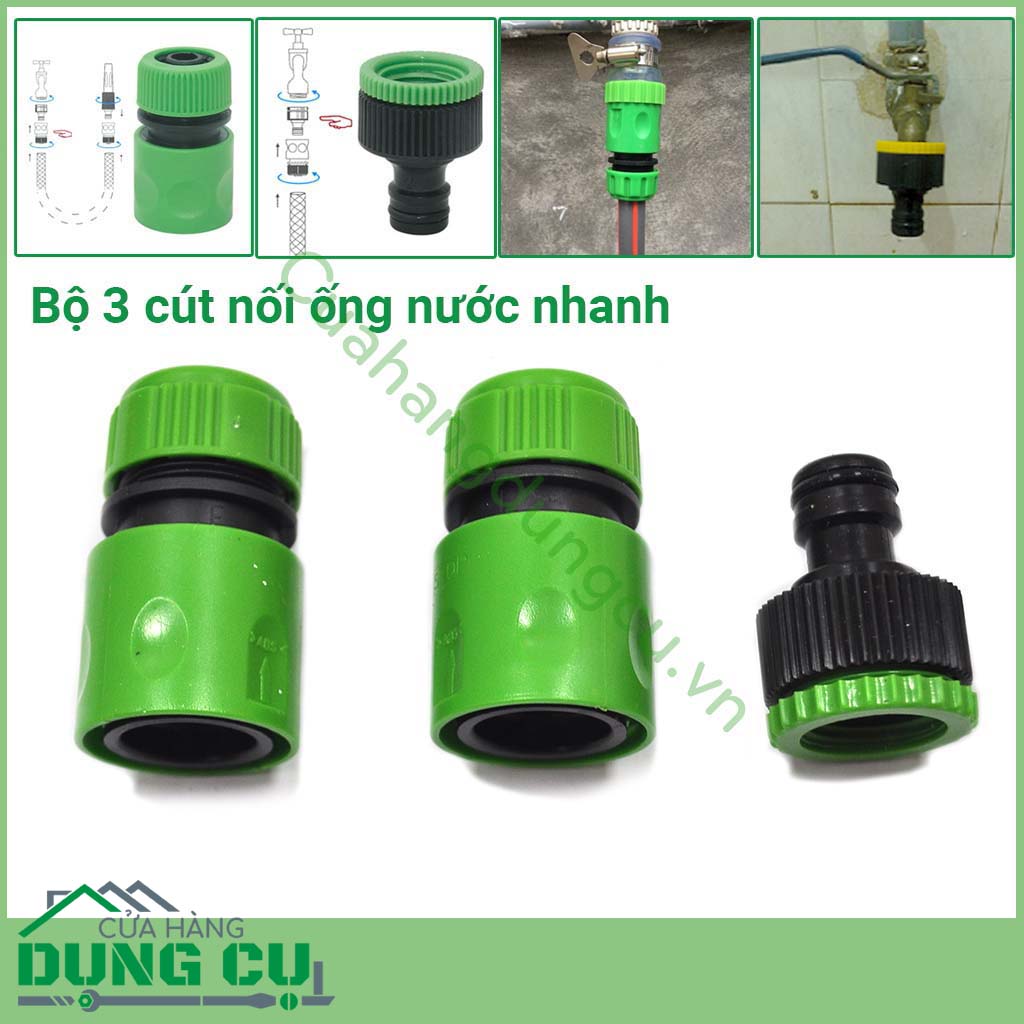 Cút Nối Nhanh Ống Nước: Hướng Dẫn Chọn Mua và Sử Dụng