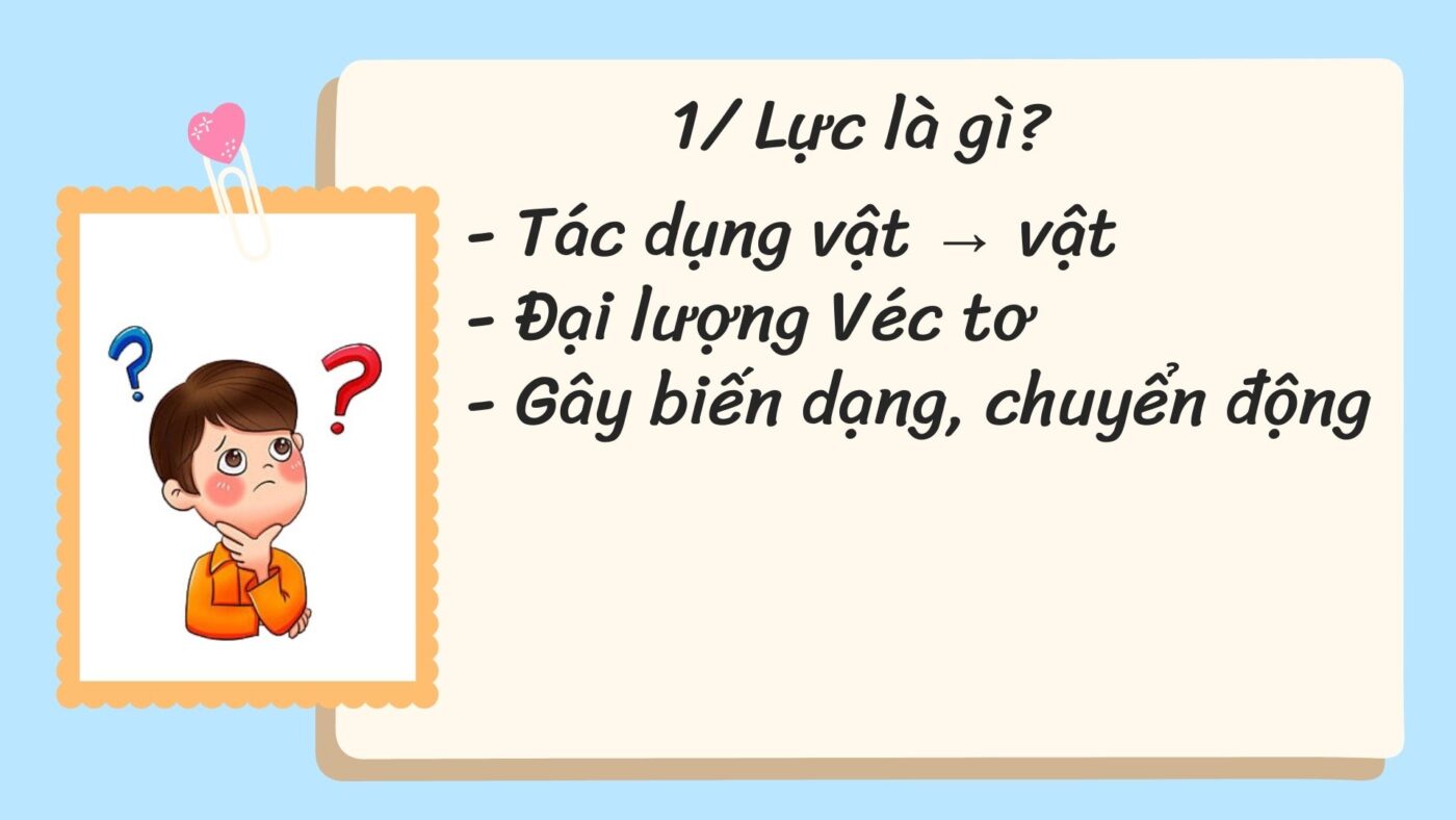 Vì sao nói lực là một đại lượng vectơ? Gallery 1