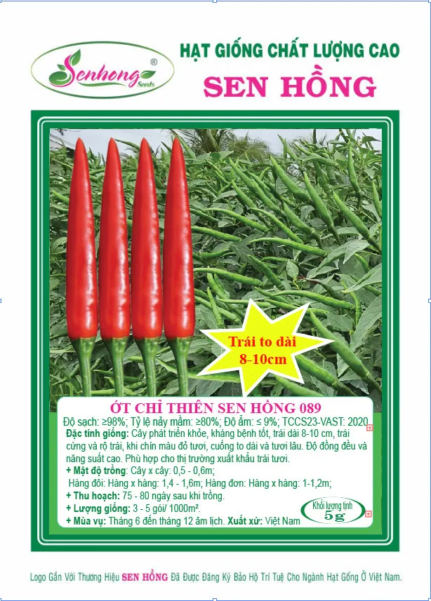 Giống Ớt Sen Hồng Gallery 1