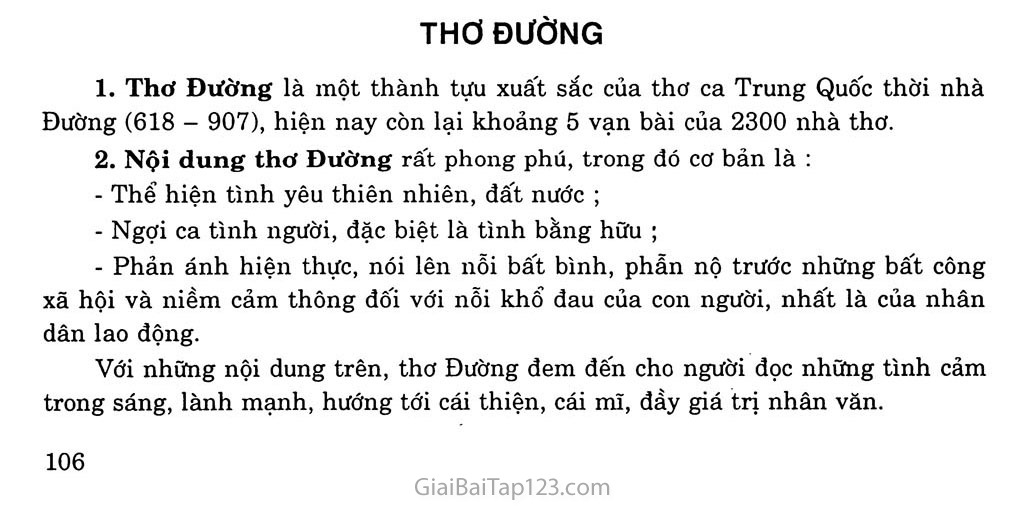 Thơ Đường Là Gì? Gallery 2