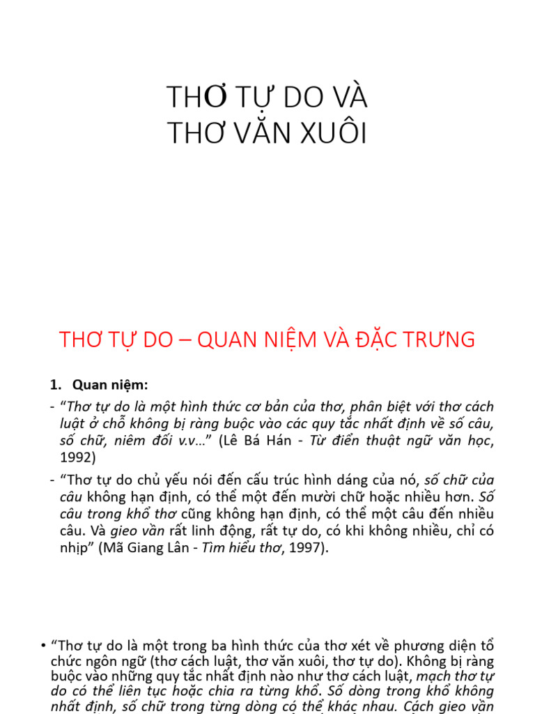 Thơ Văn Xuôi Là Gì? Gallery 1