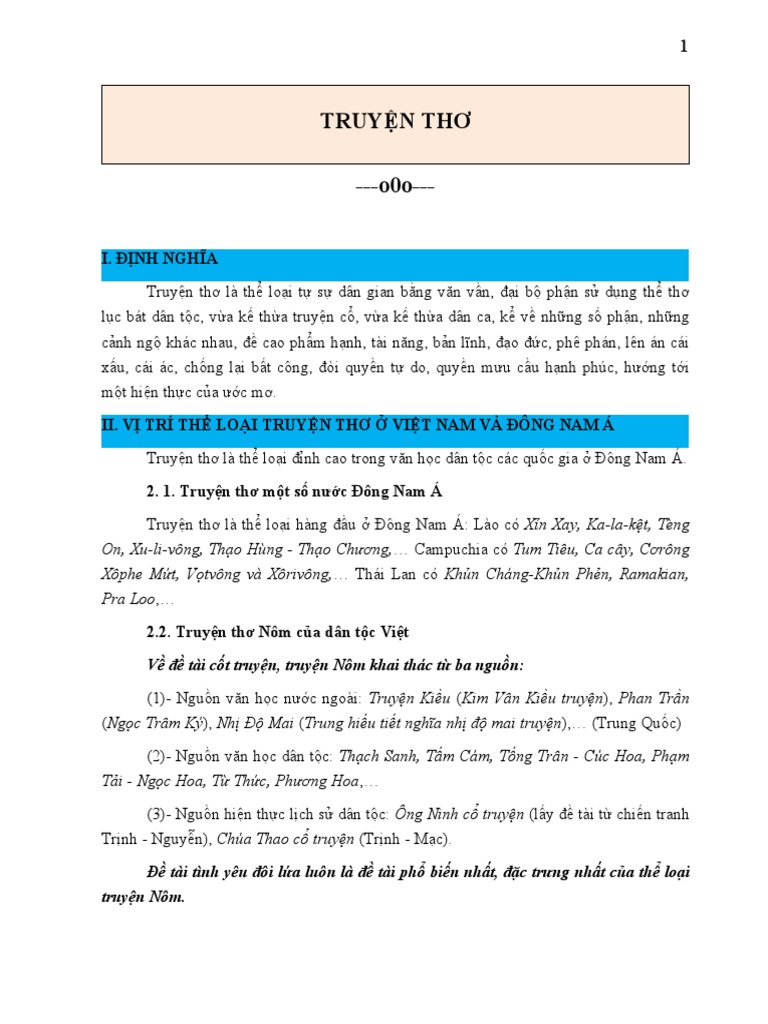 Truyện thơ dân gian là gì? Gallery 1