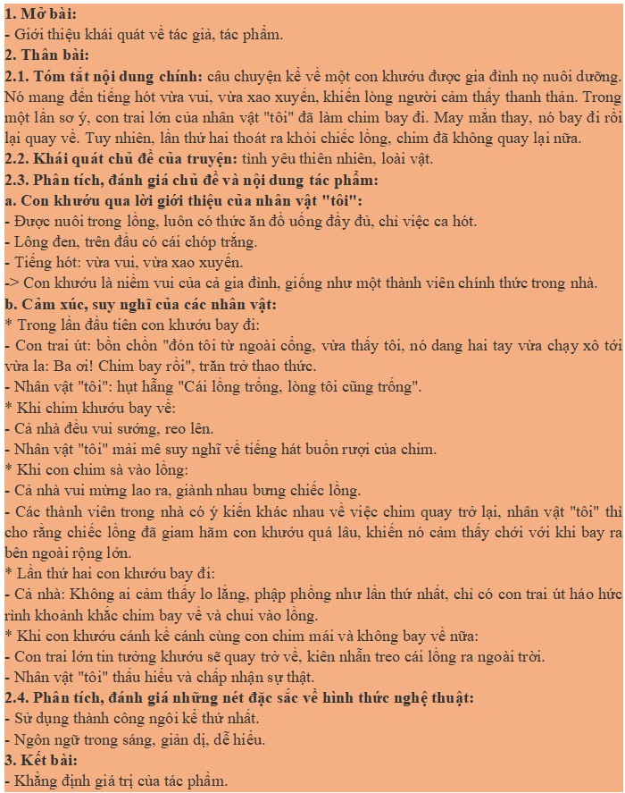 Con Khướu Sổ Lòng Gallery 1