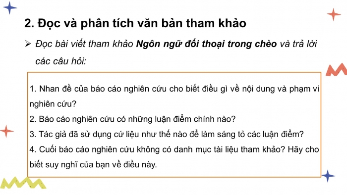 Ngôn ngữ đối thoại đặc sắc trong nghệ thuật chèo Gallery 1