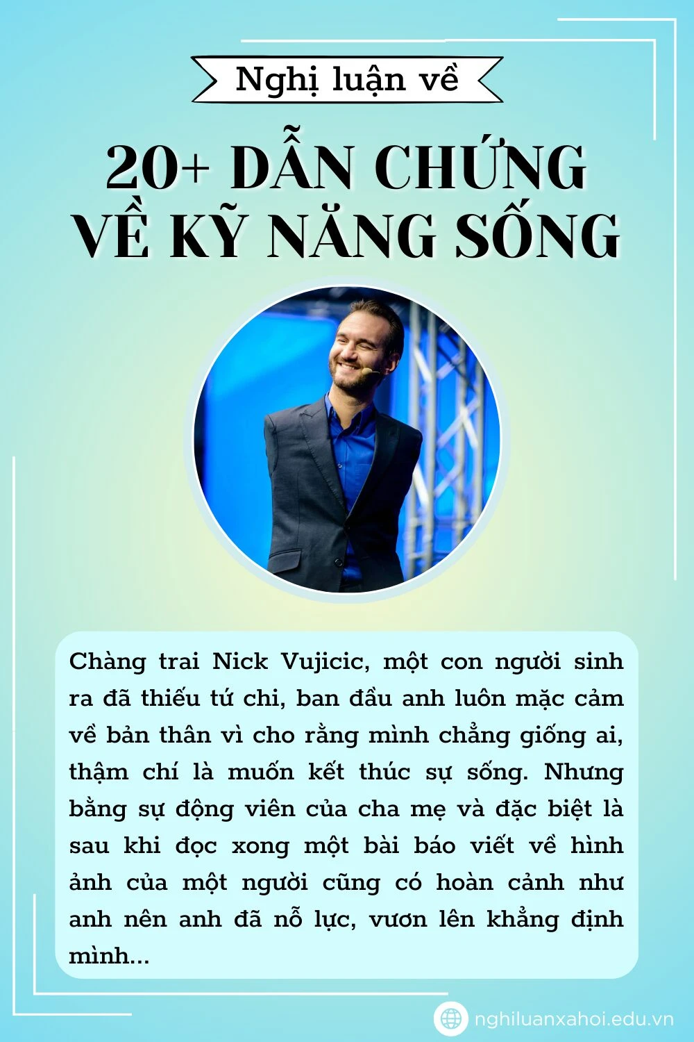 Dẫn chứng kỹ năng sống: Xây dựng nền tảng thành công cho tương lai