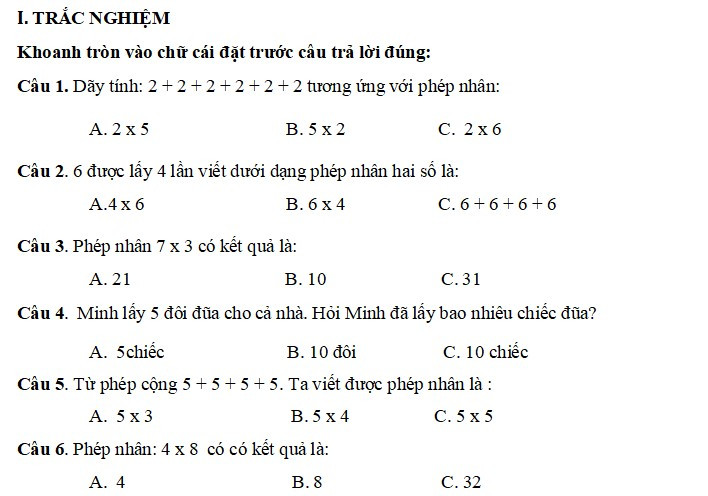 Đề Thi Toán Cuối Kỳ 2 Lớp 2 Sách Kết Nối Triển Khai Gallery 2