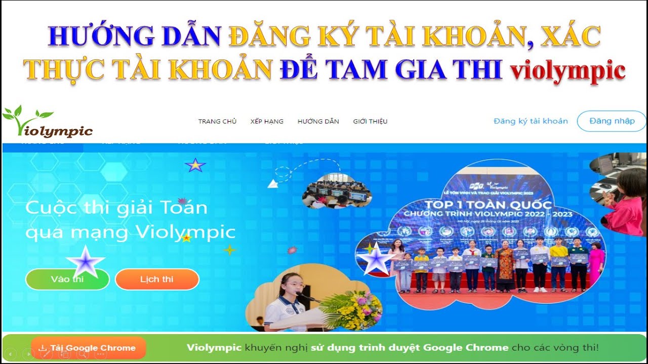Đăng ký thi Violympic - Hướng dẫn chi tiết
