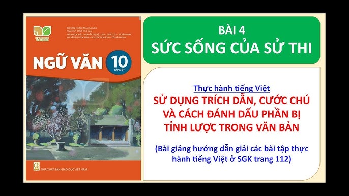 Thực hành tiếng Việt: Trích dẫn cước chú và cách đánh dấu phần bị tỉnh lược trong văn bản Gallery 2