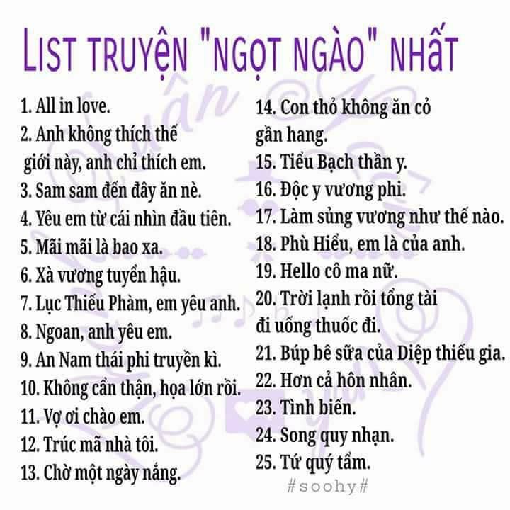 Danh Sách Truyện Hay Nhất Bạn Nên Đọc