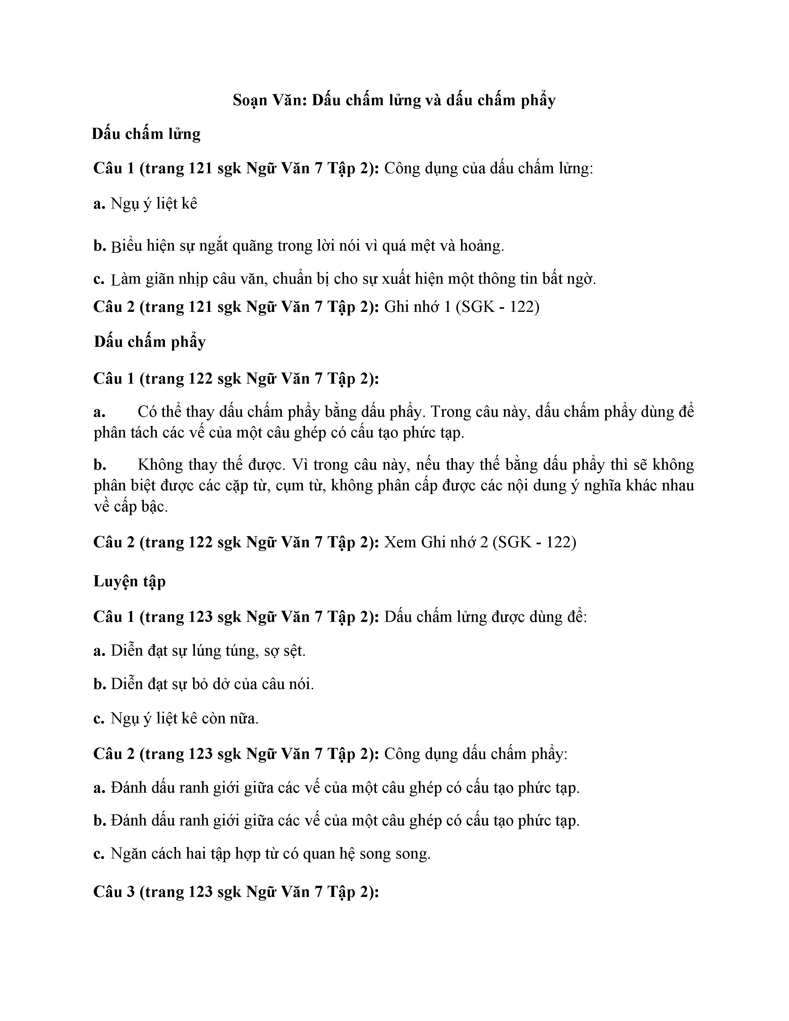 Dấu Chấm Lửng Lớp 7: Cách Sử Dụng và Ví Dụ Minh Họa