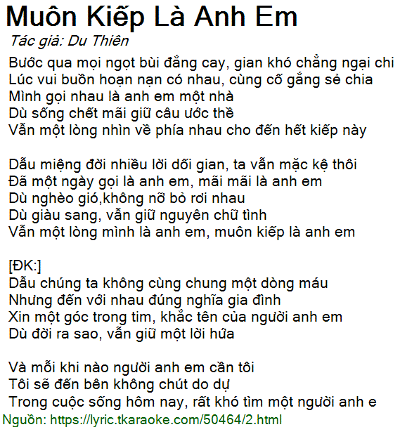 Dẫu Chúng Ta Không Chung Một Dòng Máu