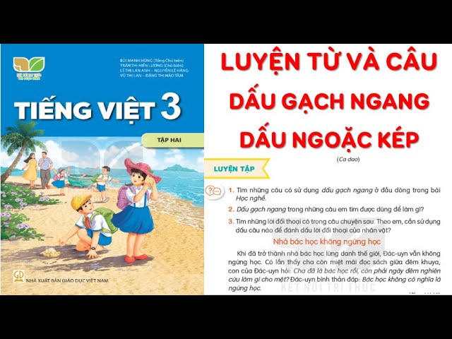 Dấu Gạch Ngang Có Tác Dụng Gì Lớp 3?