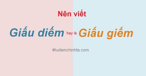 Dấu Giếm Hay Giấu Giếm? Gallery 2