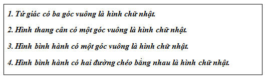 Dấu hiệu nhận biết hình chữ nhật Gallery 2