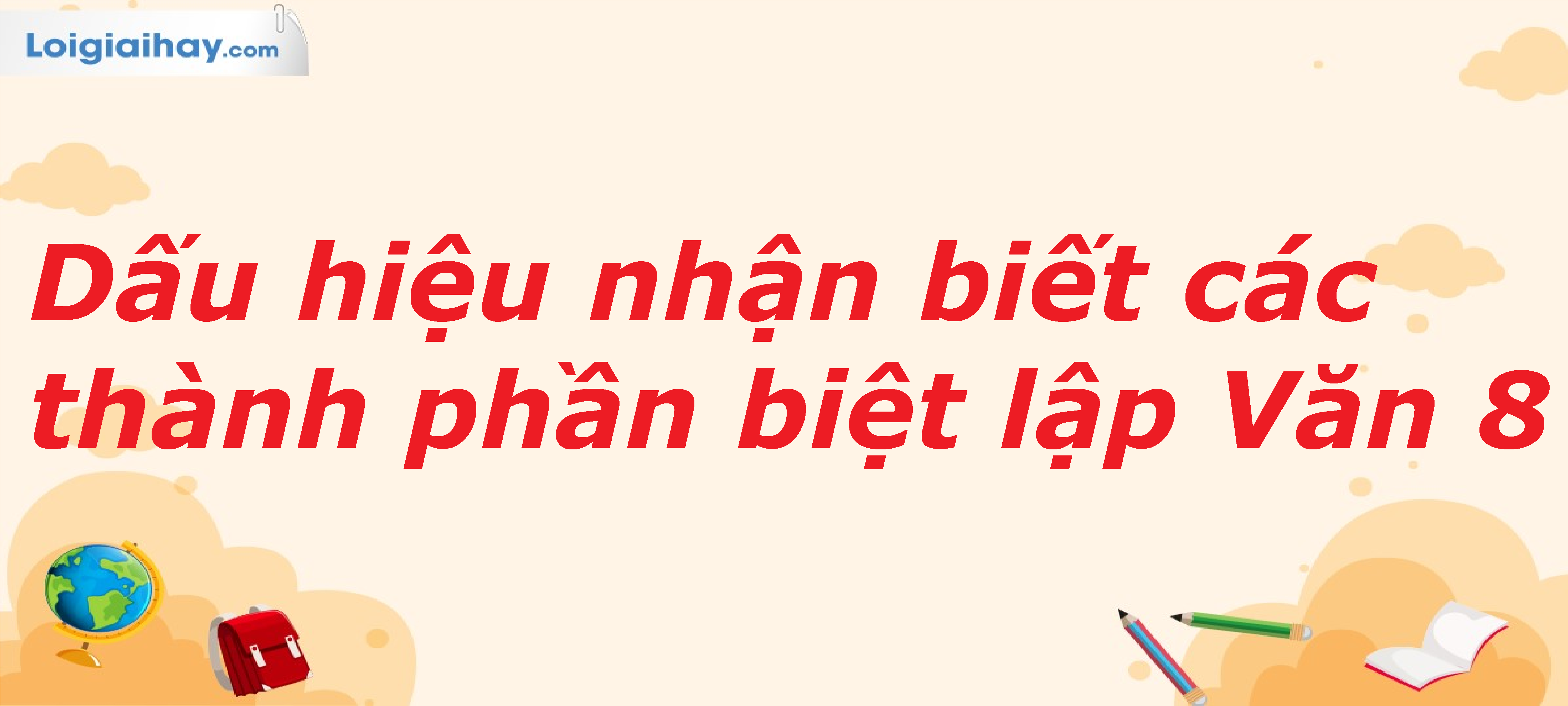 Cách Nhận Biết Thành Phần Biệt Lập Gallery 2