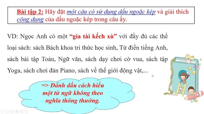 Dấu Ngoặc Kép Lớp 6 Chân Trời Sáng Tạo Gallery 2