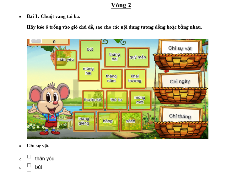 Đề Thi Trạng Nguyên Tiếng Việt Cấp Tỉnh Lớp 2 Gallery 2