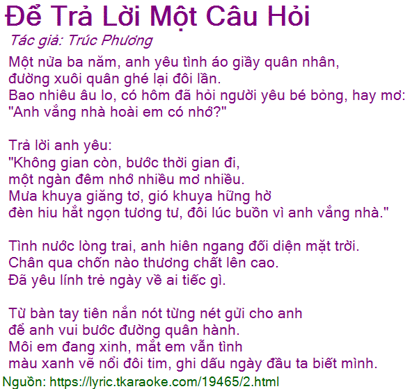 Câu trả lời cho câu hỏi của bạn Gallery 2