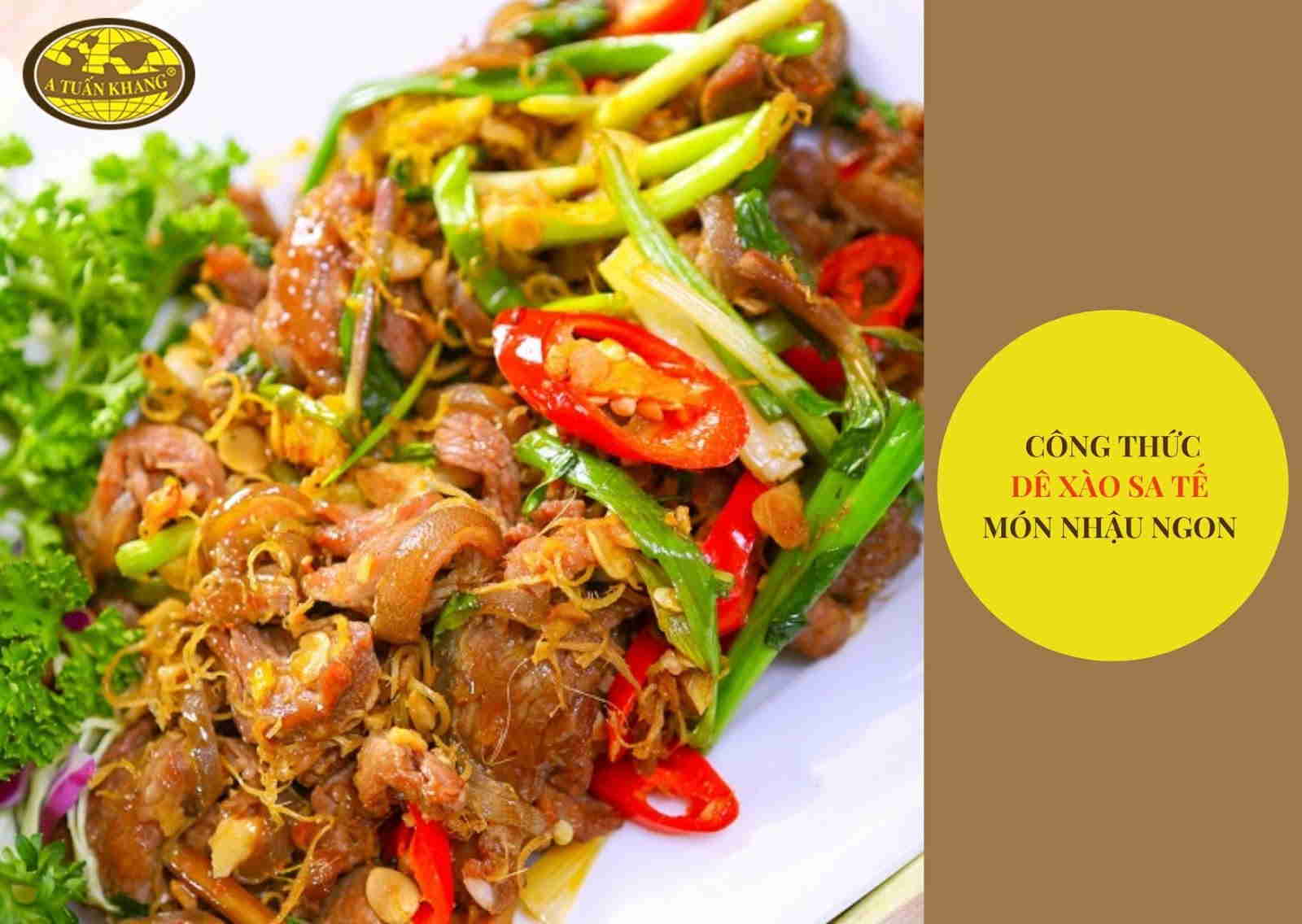 Dê Xào Sa Tế