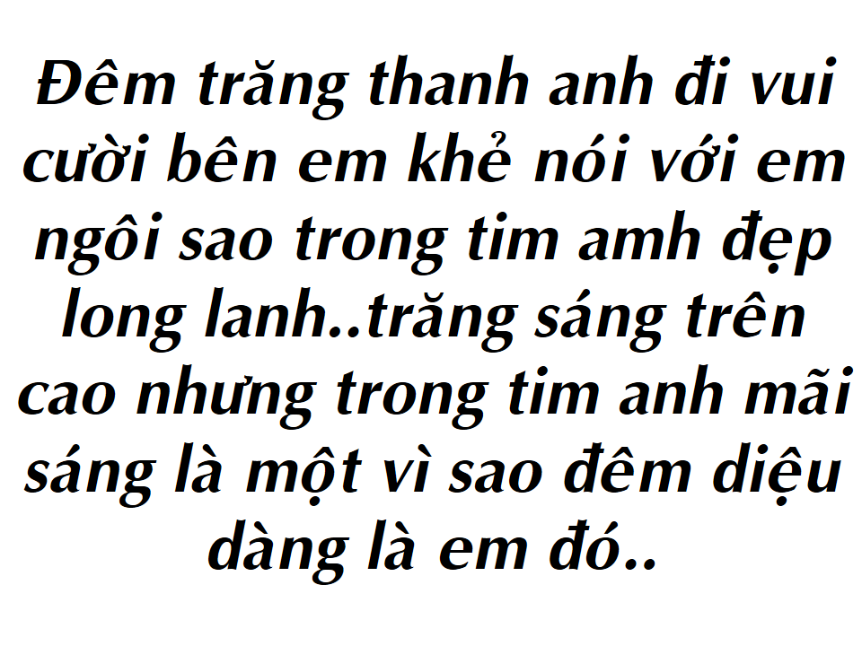 Đêm Trăng Thanh Em Đi Vui Cười Bên Anh