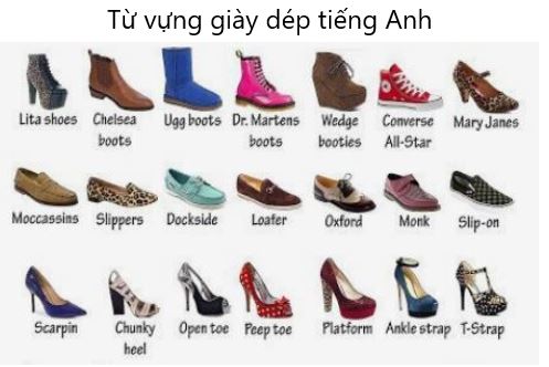 Dép tiếng Anh là gì?