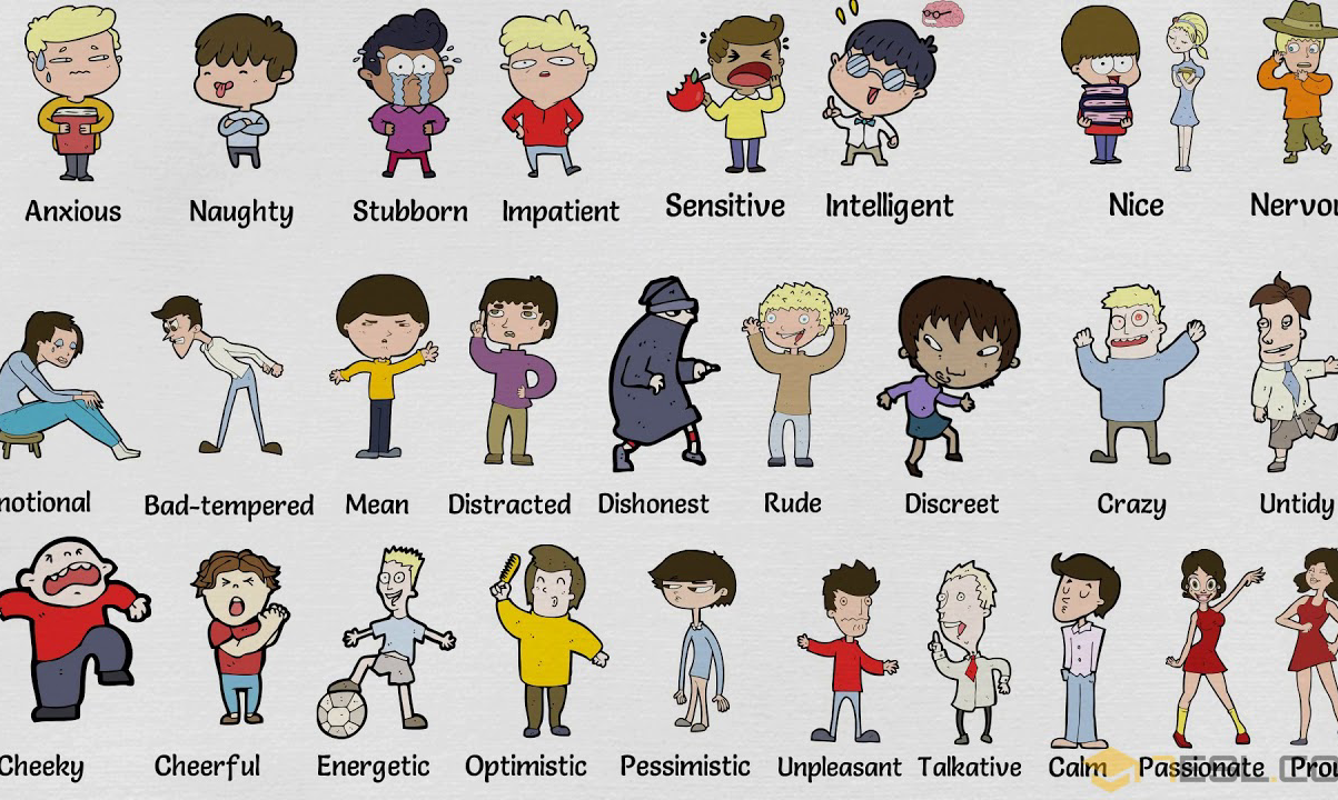 Descriptive Adjectives for People in English Gallery 2