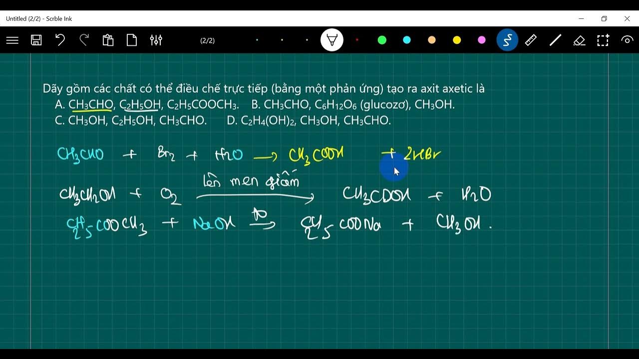 Điều chế CH3CHO (Axetalđehit) Gallery 2