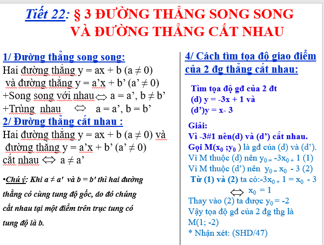 Tính chất song song là gì? Gallery 2