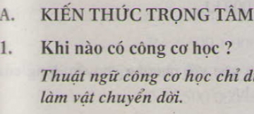 Khi nào thì có công cơ học? Gallery 1