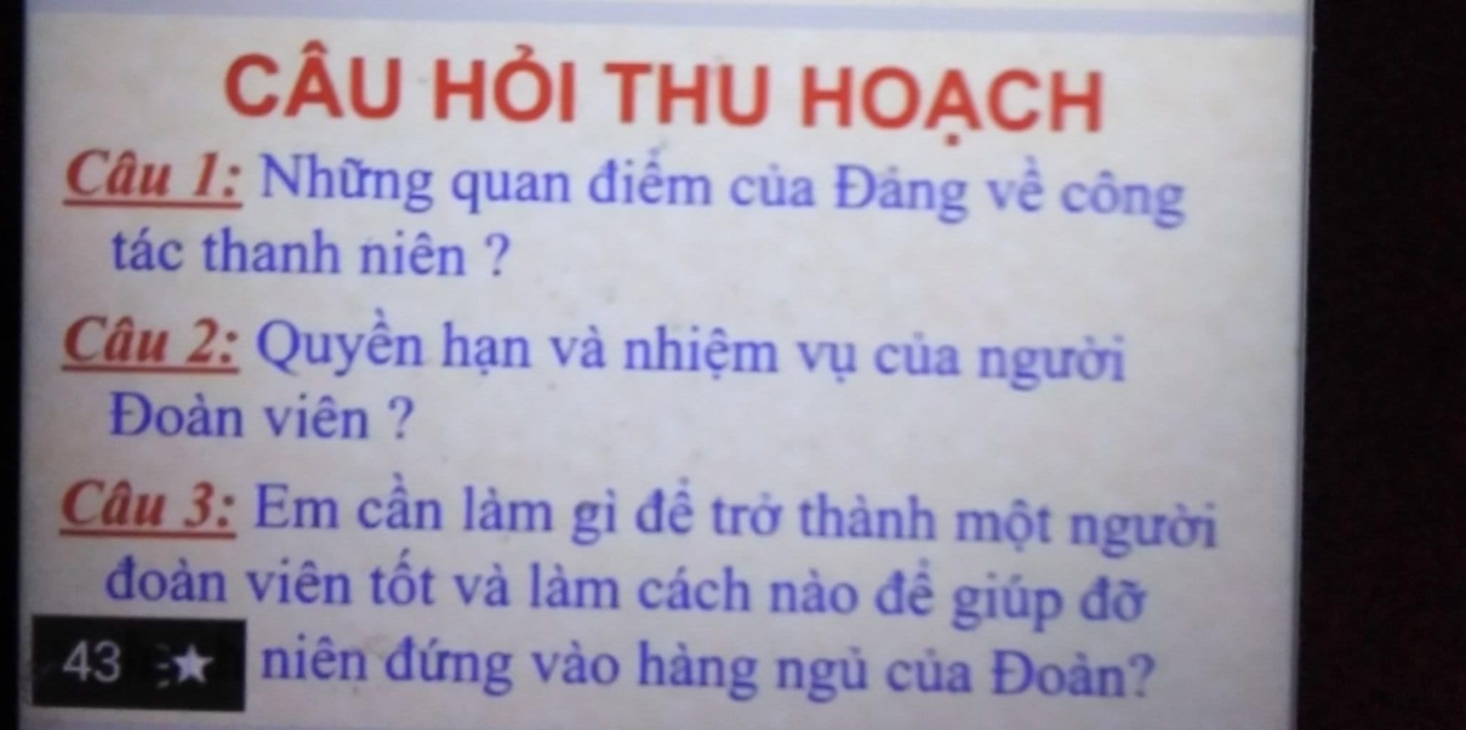 Để trở thành người đoàn viên, theo em cần phải làm gì? Gallery 1