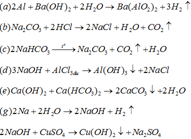 Phản ứng Al + Ba(OH)2 + H2O Gallery 2