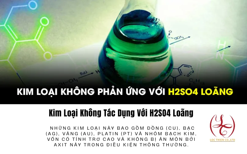 Kim loại nào không tác dụng với dung dịch axit H2SO4 loãng? Gallery 2