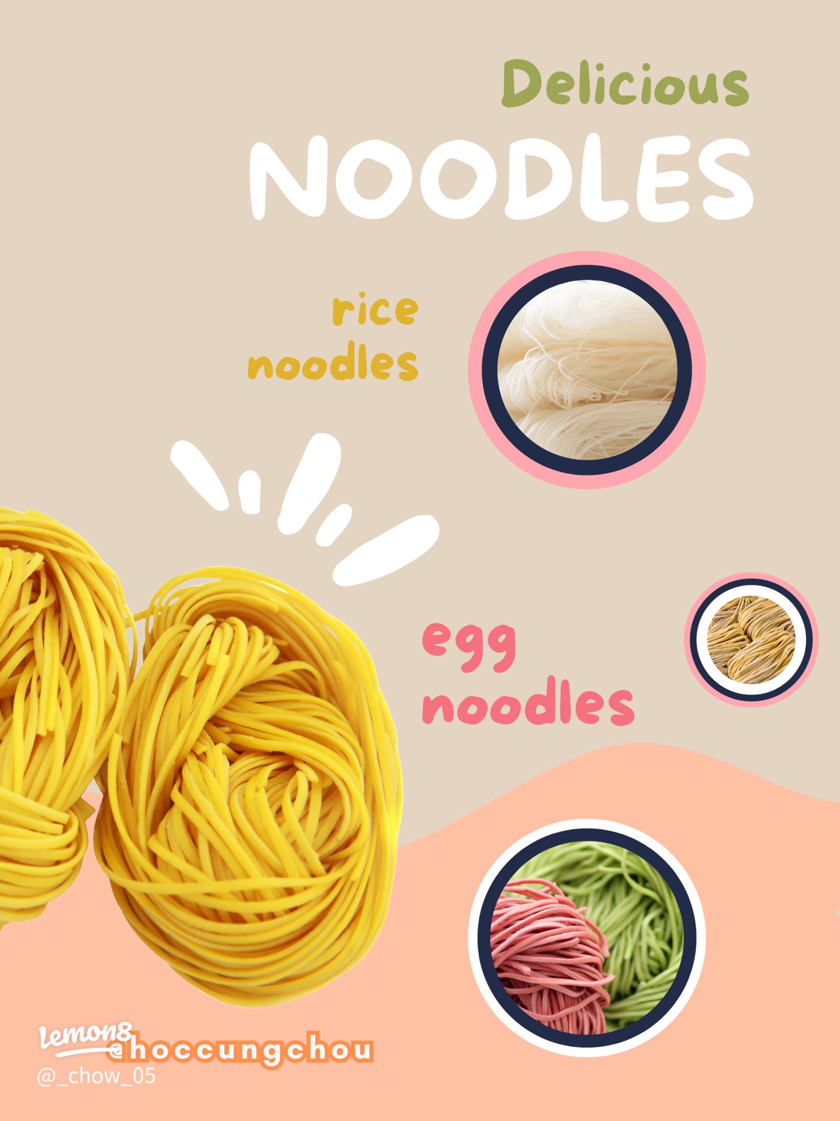 What are Noodles and Rice in English? Gallery 1