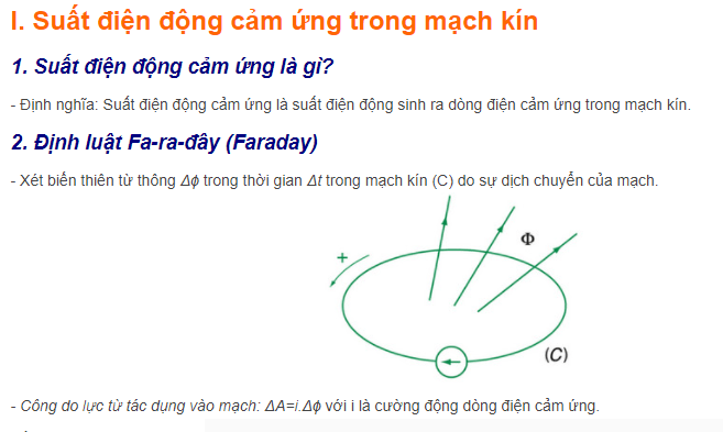 Suất điện động cảm ứng trong mạch tỉ lệ với Gallery 1