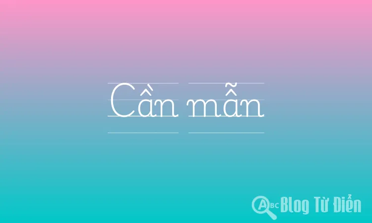 Cần Mẫn Là Gì? Gallery 1