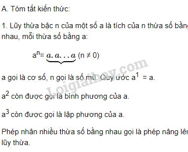 Định nghĩa Lũy thừa Gallery 1