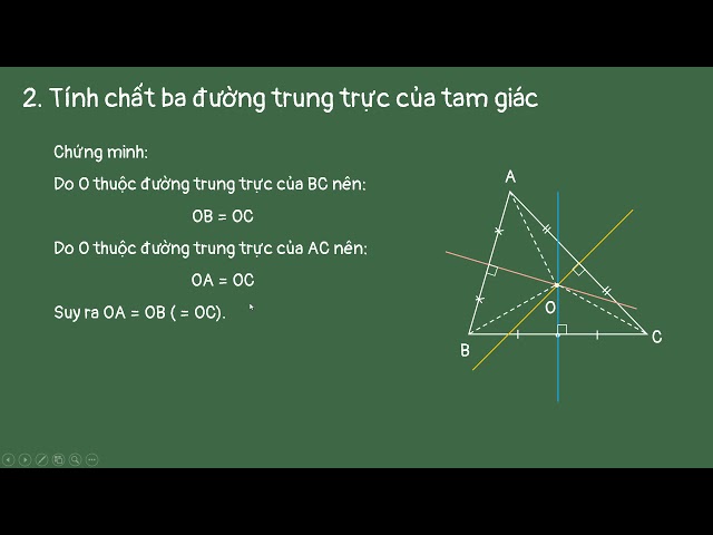 Cách vẽ đường trung trực trong tam giác Gallery 1