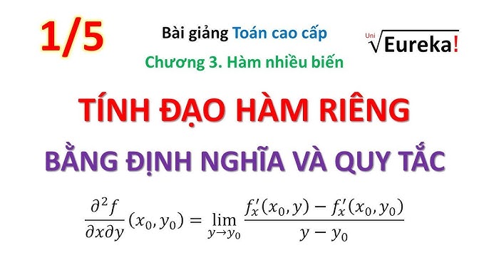 Tính Đạo Hàm Riêng Cấp 2 Gallery 1