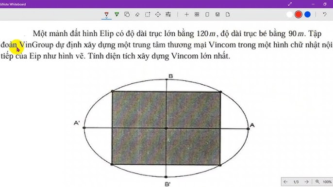 Độ Dài Trục Lớn Elip