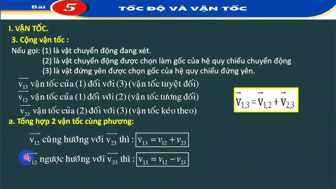 Độ lớn của vận tốc cho biết gì? Gallery 2