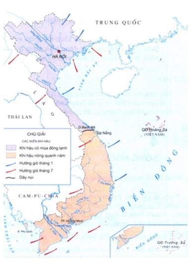 Do tác động của gió mùa Đông Bắc nên nửa đầu mùa Đông ở miền Bắc nước ta thường có kiểu thời tiết gì?