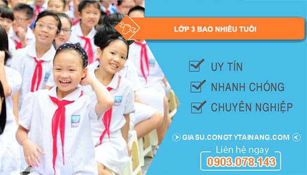 Học lớp 3 là mấy tuổi? Gallery 1