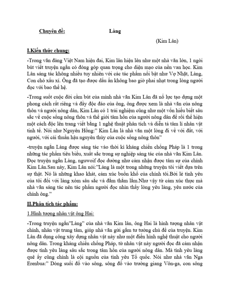 Làng Kim Lân PDF - Tải xuống miễn phí và đọc online Gallery 2