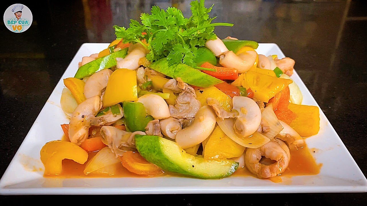 Dồi Trường Xào Chua Ngọt