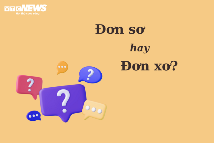 Đơn Sơ Hay Đơn Xơ?