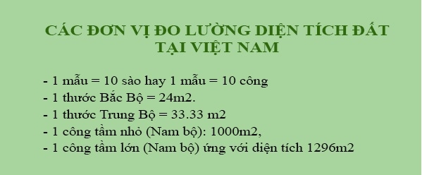 1 Công Bằng Bao Nhiêu Mét Vuông? Gallery 1