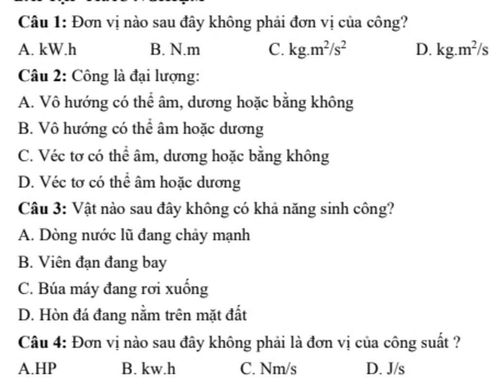 Đơn vị của công suất là gì? Gallery 2