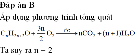 Đốt Cháy Ancol Etylic